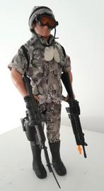 Vintage Action Man zwaar bewapende scherpschutter commando, Ophalen of Verzenden, Zo goed als nieuw