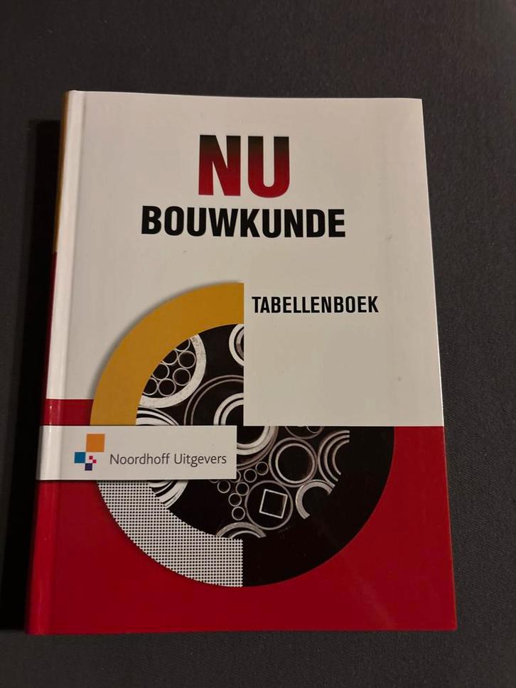 NU Bouwkunde Tabellenboek, Boeken, Techniek, Zo goed als nieuw, Bouwkunde, Ophalen of Verzenden