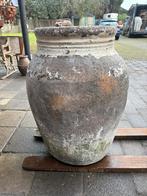 Robuuste oude kruik uit India, Ophalen, Gebruikt, Overige kleuren, Aardewerk of Porselein