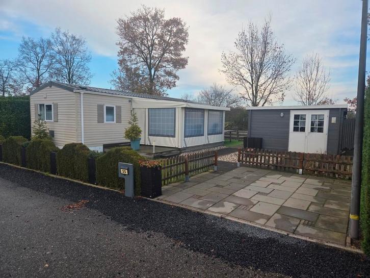 Chalet op Park Duivenbos, Overloon met 2 slaapkamers, Caravans en Kamperen, Stacaravans, Ophalen of Verzenden