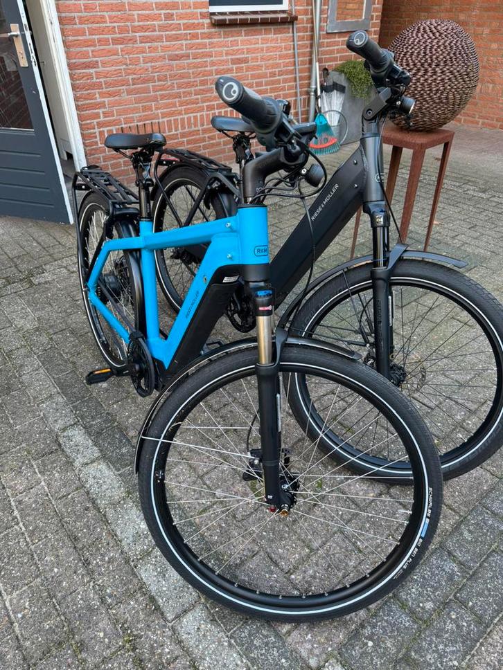 Prachtige set Riese en Müller Vario CDX Riemaandrijving 2023, Fietsen en Brommers, Elektrische fietsen, Zo goed als nieuw, Overige merken
