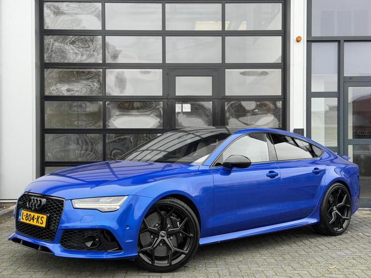 Audi RS7 4.0 TFSI V8 quattro Pro Line Plus / MILLTEK / CERAM, Auto's, Audi, Bedrijf, Te koop, RS7, 360° camera, 4x4, ABS, Achteruitrijcamera