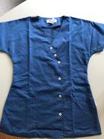 Blauw getailleerd uniform jasje met diagonale sluiting, Ophalen of Verzenden, Zo goed als nieuw