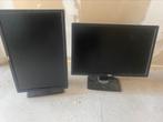 Dell u2412mc monitor. 2 stuks, Computers en Software, Monitoren, Verzenden, Zo goed als nieuw, Dell, In hoogte verstelbaar