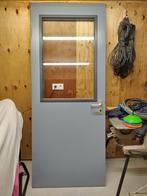 Binnendeur met kozijn - HPL, Doe-het-zelf en Verbouw, Deuren en Horren, 100 tot 120 cm, Gebruikt, 215 cm of meer, Binnendeur