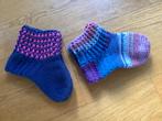 Twee paar Gehaakte Bedsokken per paar €8,00, Kleding | Dames, Sokken en Kousen, Overige typen, Blauw, Nieuw, Ophalen of Verzenden