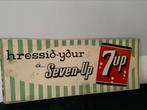 Seven up, Ophalen of Verzenden, Gebruikt, Reclamebord