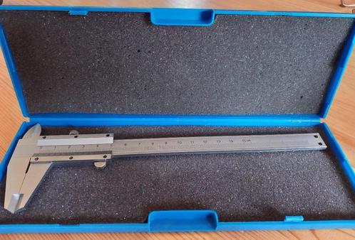Schuifmaat van metaal, 150 mm nieuw in doos, Doe-het-zelf en Verbouw, Meetapparatuur, Nieuw, Ophalen of Verzenden