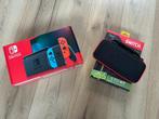 Nintendo Switch Nieuw in Doos + Opbergcase, Ophalen, Nieuw, Met 1 controller, Switch Original