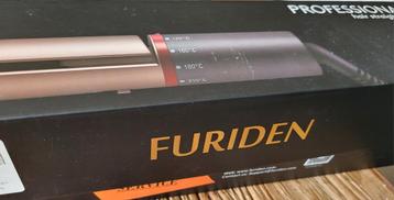 FURIDEN Hera - 2 in 1 Tourmaline Ceramic Flat Iron | Gold  