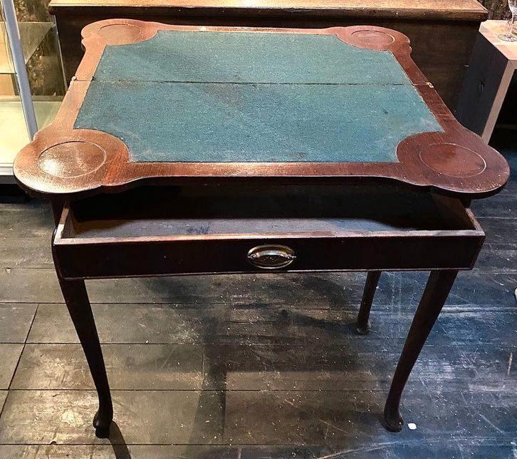 Speeltafeltje inklapbaar, Antiek en Kunst, Antiek | Meubels | Tafels, Ophalen