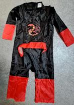 Kung-Fu verkleedpak 3-5 jaar (maat 110), 110 t/m 116, Ophalen of Verzenden, Zo goed als nieuw