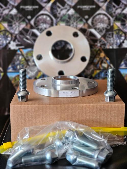 Spoorverbreders spacers Vw Golf 7, 8, 5x112 57,1  15mm, Auto diversen, Tuning en Styling, Ophalen of Verzenden