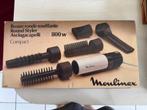 Vintage Moulinex Haarverzorgingsset, Ophalen of Verzenden, Gebruikt, Föhn of Haardroger
