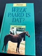 Welk paard is dat ?  boek, Boeken, Dieren en Huisdieren, Ophalen of Verzenden, Paarden of Pony's