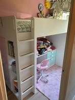 Kinderbed combinatie met bureau en kast, Kinderen en Baby's, Kinderkamer | Stapelbedden en Hoogslapers, Ophalen, Zo goed als nieuw