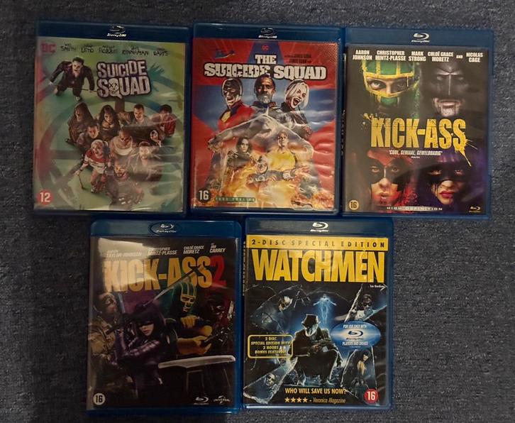 Helden en Mysterie Collectie Blu Ray - lees beschrijving, Cd's en Dvd's, Blu-ray, Zo goed als nieuw, Ophalen of Verzenden