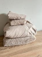 2 - eenpersoons dekbedovertrekken van de kwantum, Eenpersoons, Beige, Dekbedovertrek, Ophalen of Verzenden