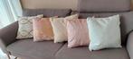 (Per stuk) kussens  v oa Lillte Diva, Dutch Decor, Ophalen of Verzenden, Zo goed als nieuw, Roze, Vierkant
