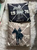 Poloclub kussens, Ophalen of Verzenden, Zo goed als nieuw, Vierkant