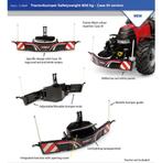 Trekkerbumper Case IH, Overige merken, Tractor of Landbouw, Nieuw, Ophalen of Verzenden