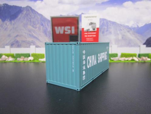 Wsi 04-2036 Premium Line , 20FT China Schipping Container, Hobby en Vrije tijd, Modelauto's | 1:50, Nieuw, Bus of Vrachtwagen