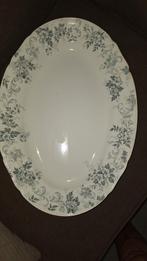 Prachtige ovale schaal in blauw, Ophalen of Verzenden, Overige stijlen, Schaal of Schalen