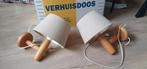 2 Lampen voor aan de muur, Ophalen, Gebruikt, Hout