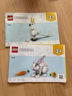 Lego Creator 31133 White Rabbit 3-in-1, Ophalen of Verzenden, Gebruikt, Complete set, Lego