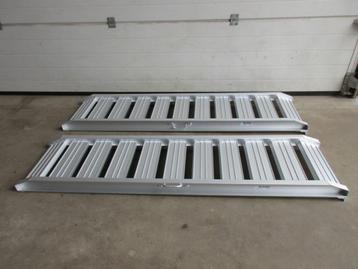 Oprijplank aluminium, set van 2 stuks, 185cm, 1800 kg beschikbaar voor biedingen