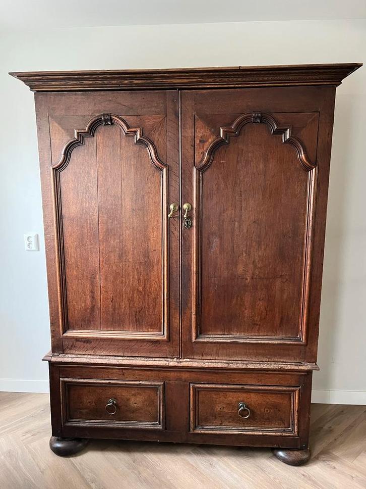 Antieke Koloniale Kast, Antiek en Kunst, Antiek | Meubels | Kasten, Ophalen