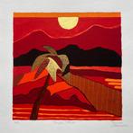 Zeefdruk Ronald Boonacker - Royal Palm, Antiek en Kunst, Ophalen of Verzenden