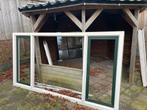 Kunstof raamkozijn met 2 draaikiep ramen, HR ++ glas, Doe-het-zelf en Verbouw, Ophalen, Kunststof, Gebruikt, Raamkozijn