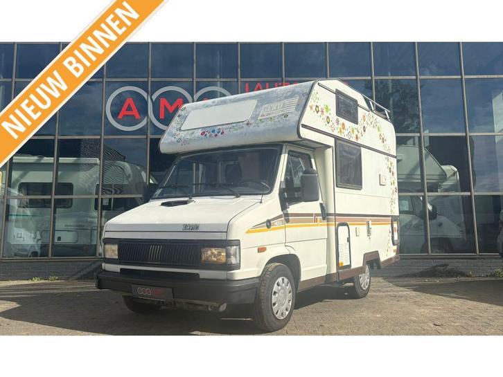 Fiat Talento Heku 1.9L Midden dinette, Caravans en Kamperen, Campers, Bedrijf, tot en met 4, Half-integraal, Overige merken, Diesel