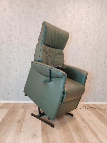 De Toekomst leren sta op stoel relax fauteuil met garantie  beschikbaar voor biedingen