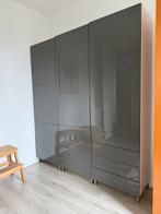 IKEA BESTÅ kast – 180x200x40 cm – met grijze TOFTA-deuren, Ophalen, 150 tot 200 cm, Zo goed als nieuw, 150 tot 200 cm