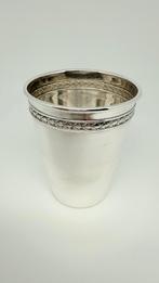 Antiek zilveren geboortebeker, mooi model!, Antiek en Kunst, Ophalen of Verzenden, Zilver