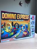 Domino Express, crazy race, domino set in doos., Ophalen of Verzenden, Zo goed als nieuw