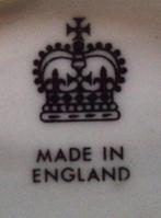 3 Miniatuur bordjes porselein Made in England gemerkt, Ophalen of Verzenden, Zo goed als nieuw, Dier