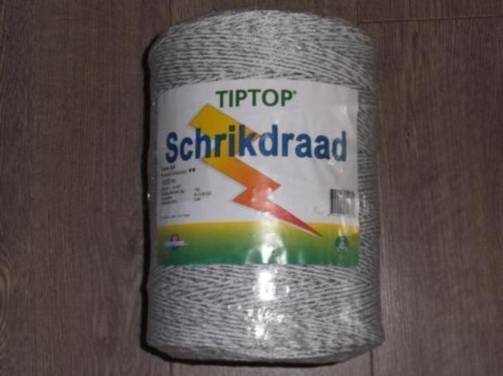 Te koop: Nieuwe rollen Tiptop schrikdraad 1000 meter, Dieren en Toebehoren, Schapen, Geiten en Varkens, Meerdere dieren