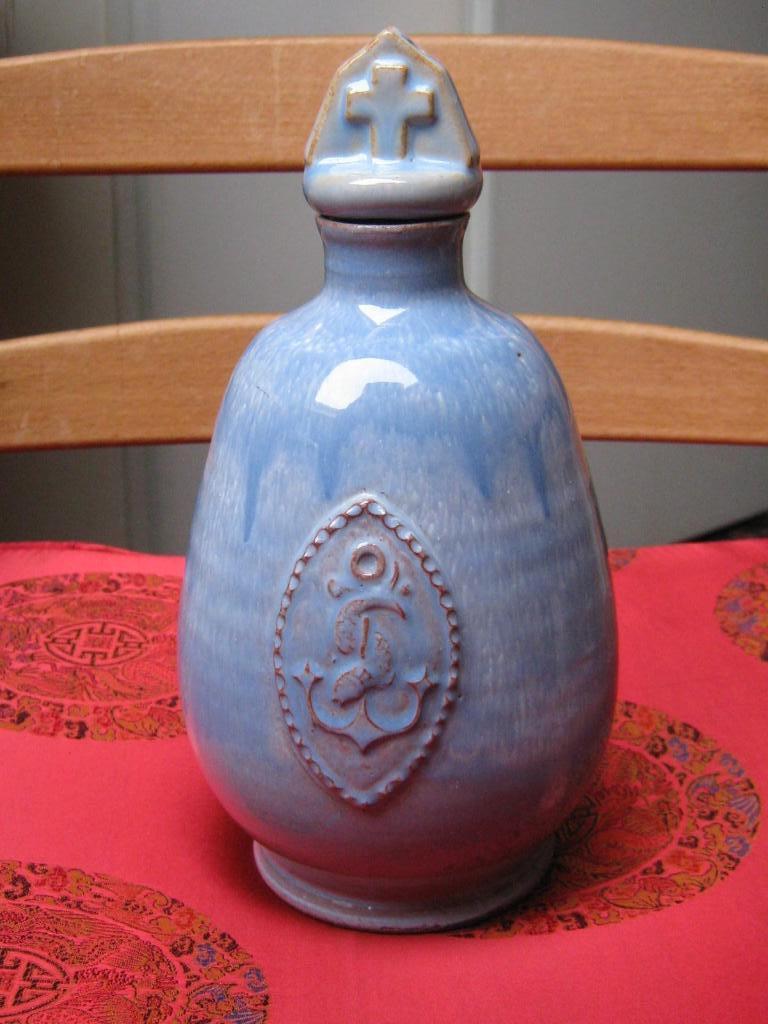 wijwater kruik Joep Felder Tegelen, Verzenden, Zo goed als nieuw, Overige typen, Christendom | Katholiek