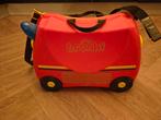 Leuke Trunki brandweer reiskoffer, Sieraden, Tassen en Uiterlijk, Koffers, Gebruikt, Hard kunststof, Minder dan 50 cm, Minder dan 35 cm