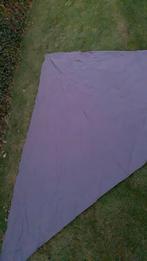 Schaduwdoek tarp driehoek 3.6 meter antraciet, Tuin en Terras, Zonneschermen, Ophalen of Verzenden, Zo goed als nieuw