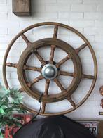 Groot oud stuurwiel voor b.v. een Sleepboot, Ophalen, Gebruikt, Overige typen, Zeilboot of Motorboot