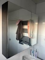 Spiegelkast badkamer - 80x70x15 cm, Ophalen, 50 tot 100 cm, Minder dan 25 cm, Minder dan 100 cm