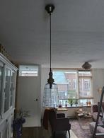 Twee mooie landelijke lampen, Ophalen, Zo goed als nieuw, Minder dan 100 cm, Landelijk met glas en hout