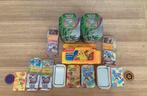 Pokemon tins collectie inclusief bulk!, Ophalen, Zo goed als nieuw, Meerdere kaarten