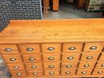 Hand gemaakte grenen ladekast 24 lades, Ophalen, RoDeKo Volendam, R.kooij65@gmail.com, Gebruikt