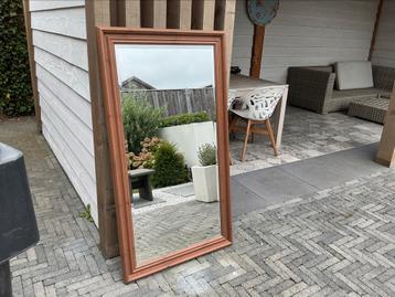 Facet geslepen spiegel 74 x 134 cm beschikbaar voor biedingen