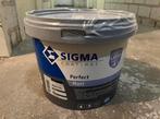 Sigma perfect matt muurverf 5L - Soft Moss, Doe-het-zelf en Verbouw, Verf, Beits en Lak, Ophalen, 5 tot 10 liter, Nieuw, Verf
